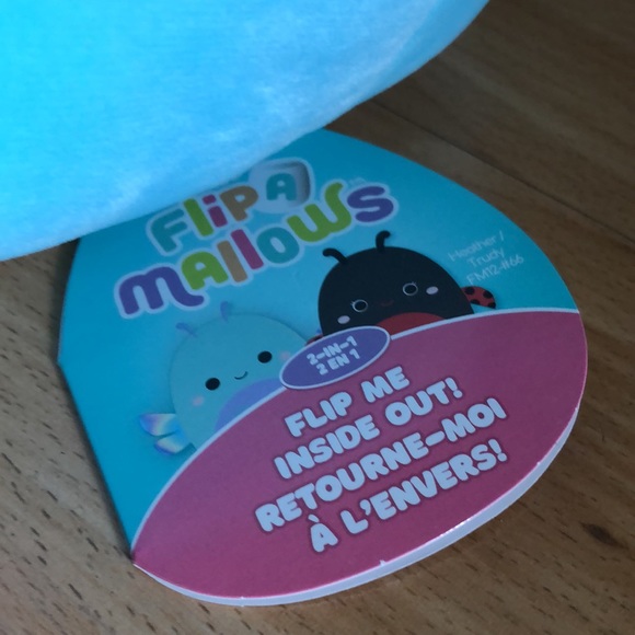 COPY - Squishmallow Trudy/ Heather FLIPaMallow! Two in One! BNWT 12” - Picture 5 of 6